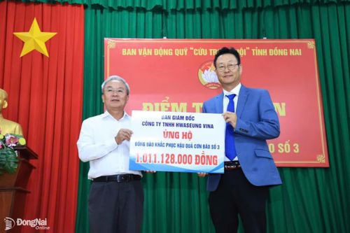 Doanh nghiệp, công nhân lao động tiếp tục ủng hộ đồng bào miền Bắc khắc phục bão lũ
