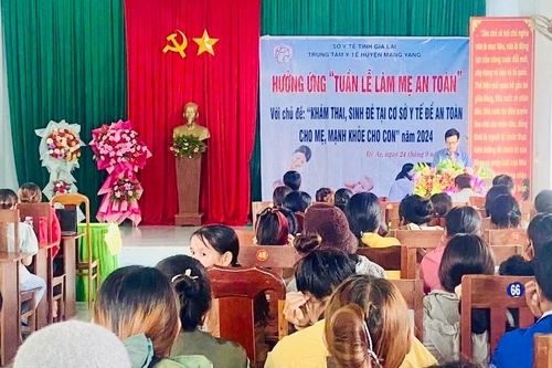 Mang Yang mít tinh hưởng ứng ''Tuần lễ Làm mẹ an toàn'' năm 2024