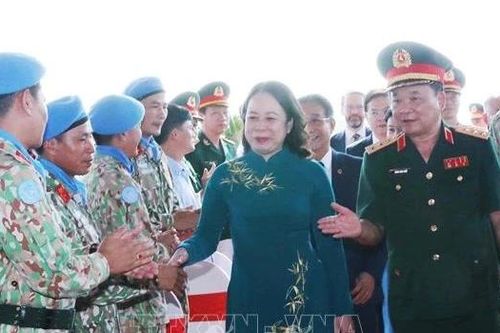 Bệnh viện dã chiến cấp 2 số 6 và Đội Công binh số 3 lên đường gìn giữ hòa bình Liên hợp quốc