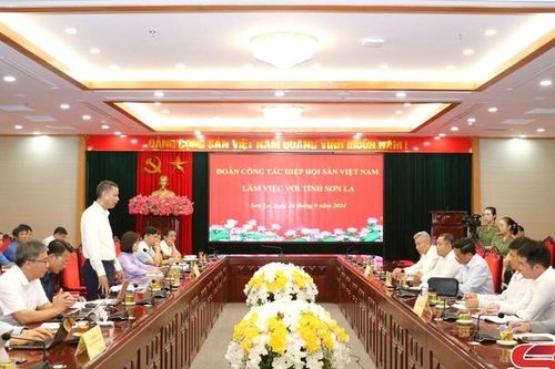 Đoàn công tác Hiệp hội Sắn Việt Nam làm việc với tỉnh Sơn La