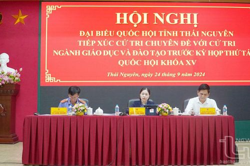 Cử tri Thái Nguyên nêu nhiều kiến nghị với đại biểu Quốc hội