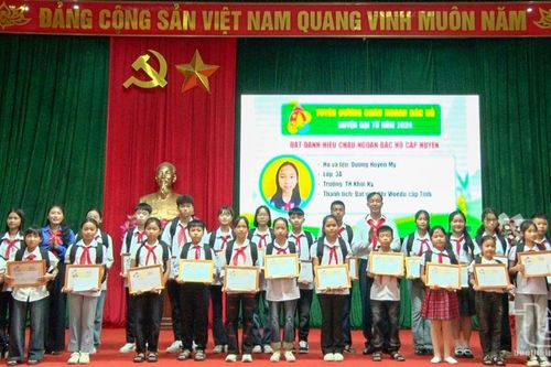 Đại Từ: Tuyên dương 83 cháu ngoan Bác Hồ tiêu biểu
