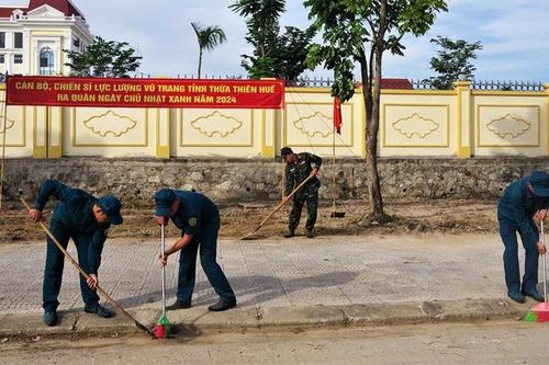 Xây dựng doanh trại xanh