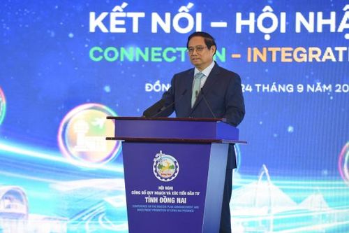 Thủ tướng Phạm Minh Chính: Quy hoạch tỉnh sẽ giúp Đồng Nai kết nối, hội nhập và cất cánh