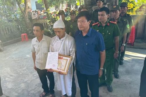 Đề nghị công nhận liệt sĩ cho tổ viên tổ bảo vệ ANTT bị tử vong khi chữa cháy rừng