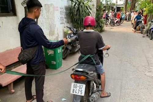 TPHCM: Tìm chủ nhân chiếc xe Yamaha Taurus liên quan vụ cướp giật tài sản