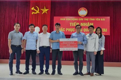 Toyota Việt Nam chung tay cùng miền Bắc khắc phục hậu quả thiên tai
