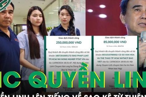 MC Quyền Linh nói gì khi sao kê không thấy tiền trong tài khoản Mặt trận Tổ quốc Việt Nam?