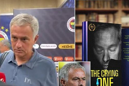 Bị gọi là 'kẻ khóc nhè', Mourinho phản ứng đầy bất ngờ