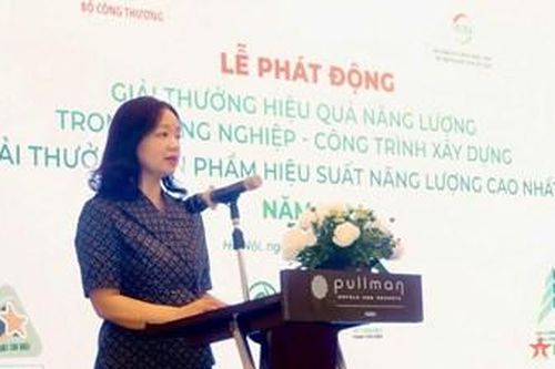 Phát động Giải thưởng Hiệu quả năng lượng trong công nghiệp-công trình xây dựng năm 2024