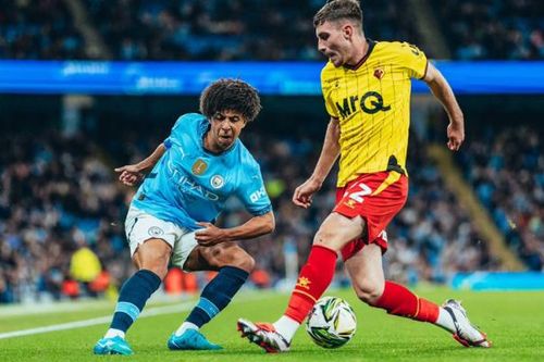Vắng Haaland, Man City chật vật đánh bại Watford tại cúp Liên đoàn