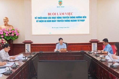 Tăng cường truyền thông, lan tỏa kết quả hoạt động Bộ, ngành Tư pháp