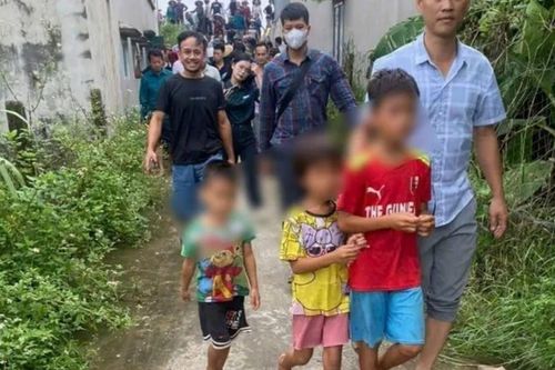 Tìm thấy 3 cháu nhỏ mất tích nhiều ngày ở Ninh Bình