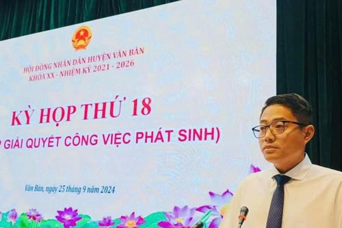 Ông Ngô Hoài Linh làm Chủ tịch huyện Văn Bàn