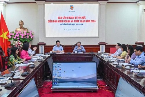 Diễn đàn 'Kinh doanh và Pháp luật năm 2024': Hoạt động ý nghĩa gắn kết cơ quan quản lý nhà nước với cộng đồng doanh nghiệp