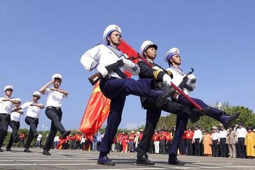 Quân dân Trường Sa gửi lời hứa quyết tâm về Bộ Tư lệnh Hải quân qua vệ tinh Vinasat