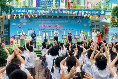 Phát động cuộc thi vẽ tranh về Bảo vệ môi trường trong học đường