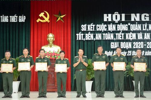 Binh chủng Tăng thiết giáp tổ chức sơ kết Cuộc vận động về quản lý, khai thác vũ khí