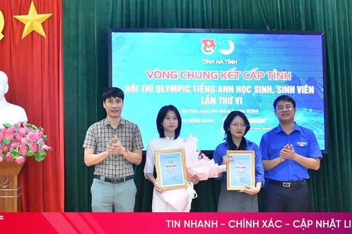 9 thí sinh xuất sắc đạt giải Olympic tiếng Anh học sinh, sinh viên