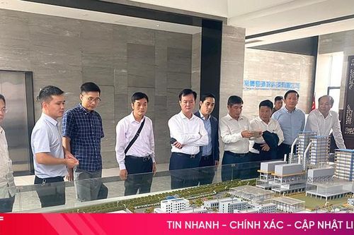 Lãnh đạo Hà Tĩnh thăm Công ty TNHH Công nghệ bảo vệ môi trường Hồ Nam Tengchi