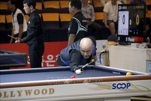 Khởi tranh Giải Billiards carom 3 băng vô địch cá nhân thế giới