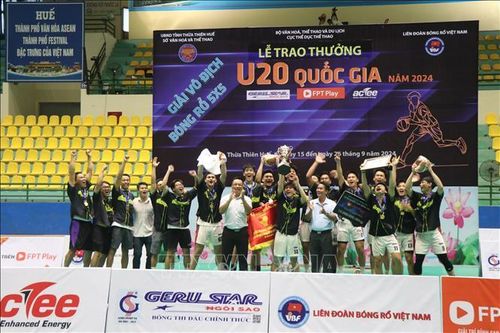 Bế mạc Giải vô địch Bóng rổ 5x5 U20 quốc gia năm 2024
