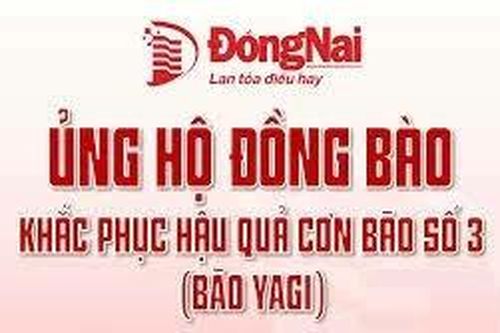 Danh sách các nhà hảo tâm đóng góp ủng hộ đồng bào khắc phục hậu quả cơn bão số 3