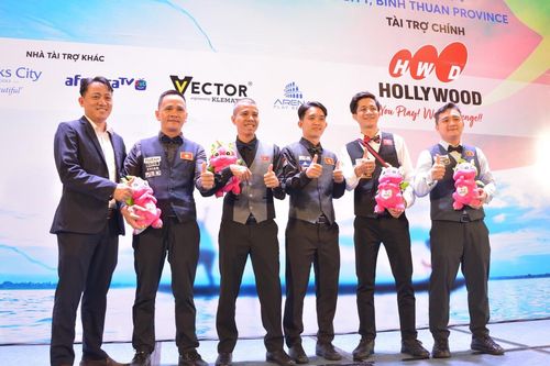 48 cơ thủ hàng đầu tranh tài Giải Billiards carom 3 băng vô địch cá nhân thế giới