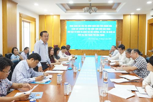 Đoàn Giám sát của HĐND tỉnh Khánh Hòa: Giám sát tình hình giải ngân vốn đầu tư công tại TP. Nha Trang