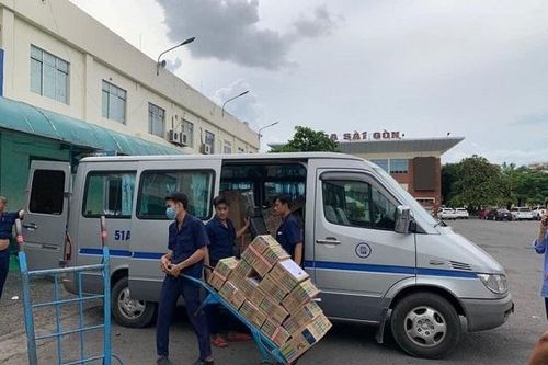 Đường sắt Việt Nam nhận vận chuyển miễn phí hàng cứu trợ các tỉnh miền Bắc thiệt hại do bão