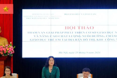 Bảo đảm chất lượng giáo dục mầm non tại đô thị, khu công nghiệp