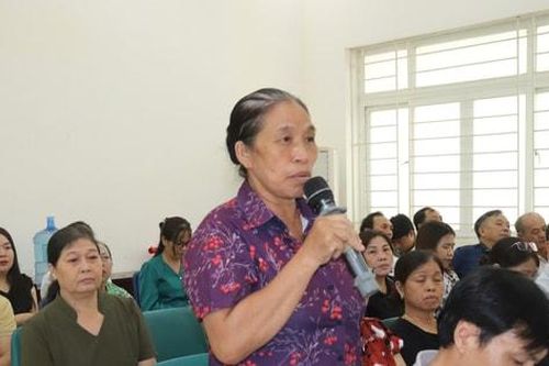 Quận Hoàng Mai: Quan tâm giải quyết kiến nghị liên quan đất đai của cử tri vùng bãi