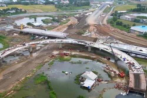 Hình ảnh mới nhất về nút giao Mỹ Yên kết nối 3 trục giao thông lớn nhất tỉnh Long An