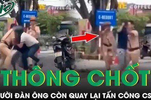 Trưa 25/9: Clip người đàn ông 'thông chốt' rồi quay lại tấn công CSGT giữa đường ở Hà Tĩnh