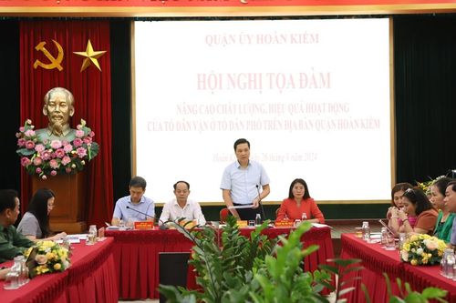 Nâng cao hiệu quả, chất lượng hoạt động các tổ dân vận ở tổ dân phố