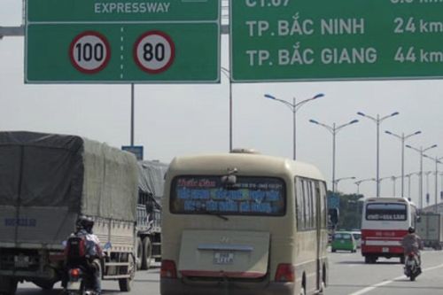 Đêm 26, 27/9: Cấm phương tiện trên cao tốc Hà Nội - Bắc Giang