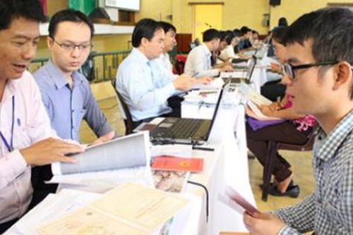 Thời gian trong ngành Công an có được tính để thi nâng ngạch?