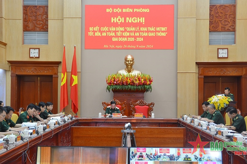Bộ đội Biên phòng gắn thực hiện Cuộc vận động 50 với Phong trào Thi đua Quyết thắng