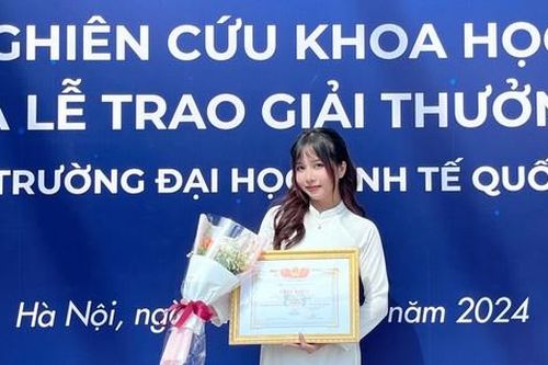 Nữ sinh NEU và hành trình chinh phục nghiên cứu khoa học: Điều quan trọng là không từ bỏ