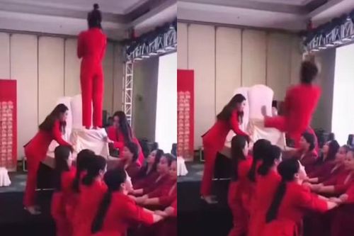 Khó hiểu chiêu trò thả rơi từ trên cao để thử lòng nhân viên