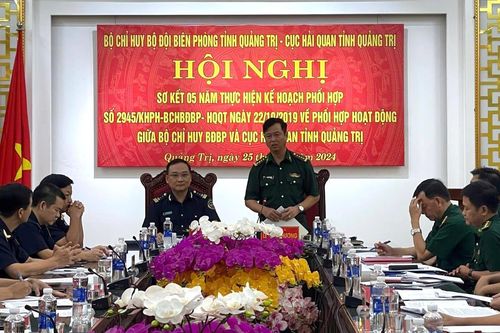 Nâng cao hiệu quả công tác phối hợp giữa Bộ Chỉ huy BĐBP Quảng Trị và Cục Hải quan tỉnh