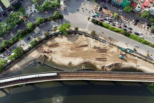 Hà Nội yêu cầu báo cáo việc lấp tạm 6.500 m2 hồ Đống Đa