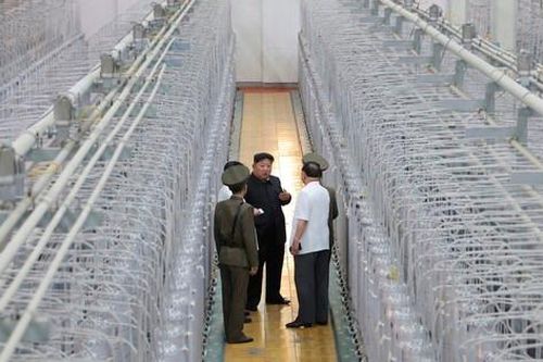 Tình báo Hàn Quốc lý giải bức ảnh hiếm thấy của Triều Tiên về cơ sở hạt nhân
