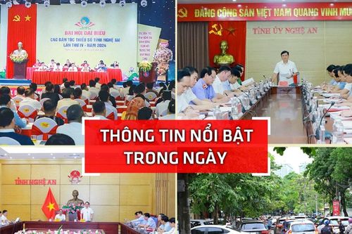 Nghệ An: Thông tin nổi bật ngày 26/9