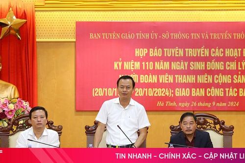 Tập trung tuyên truyền các nhiệm vụ chính trị, sự kiện lớn trên địa bàn Hà Tĩnh