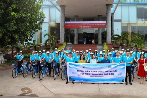 Ngày hội 'Thanh niên hành động hướng tới mục tiêu trung hòa các-bon'