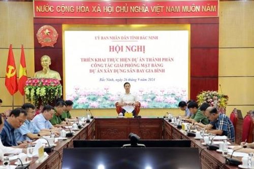 Mặt bằng giai đoạn 1 dự án Sân bay Gia Bình (Bắc Ninh) có đúng hẹn trước ngày 1/12/2024?