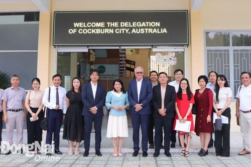 Thành phố Cockburn của Úc tìm hiểu môi trường đầu tư vào Đồng Nai