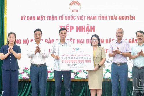 Tiếp nhận 2,3 tỷ đồng hỗ trợ người dân thiệt hại do bão số 3
