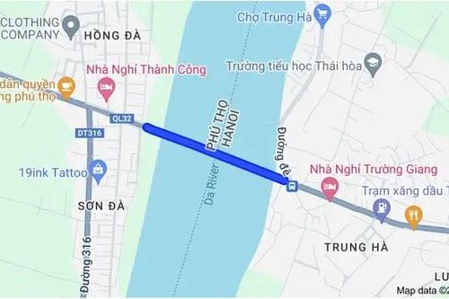Điều chỉnh, tổ chức giao thông qua cầu Trung Hà